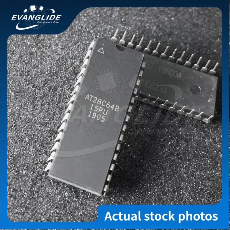 5 PCS/LOT Original & New AT28C64B-15PU AT28C64B-15 AT28C64B 28C64 AT28C64B-15PU DIP-28 Chip