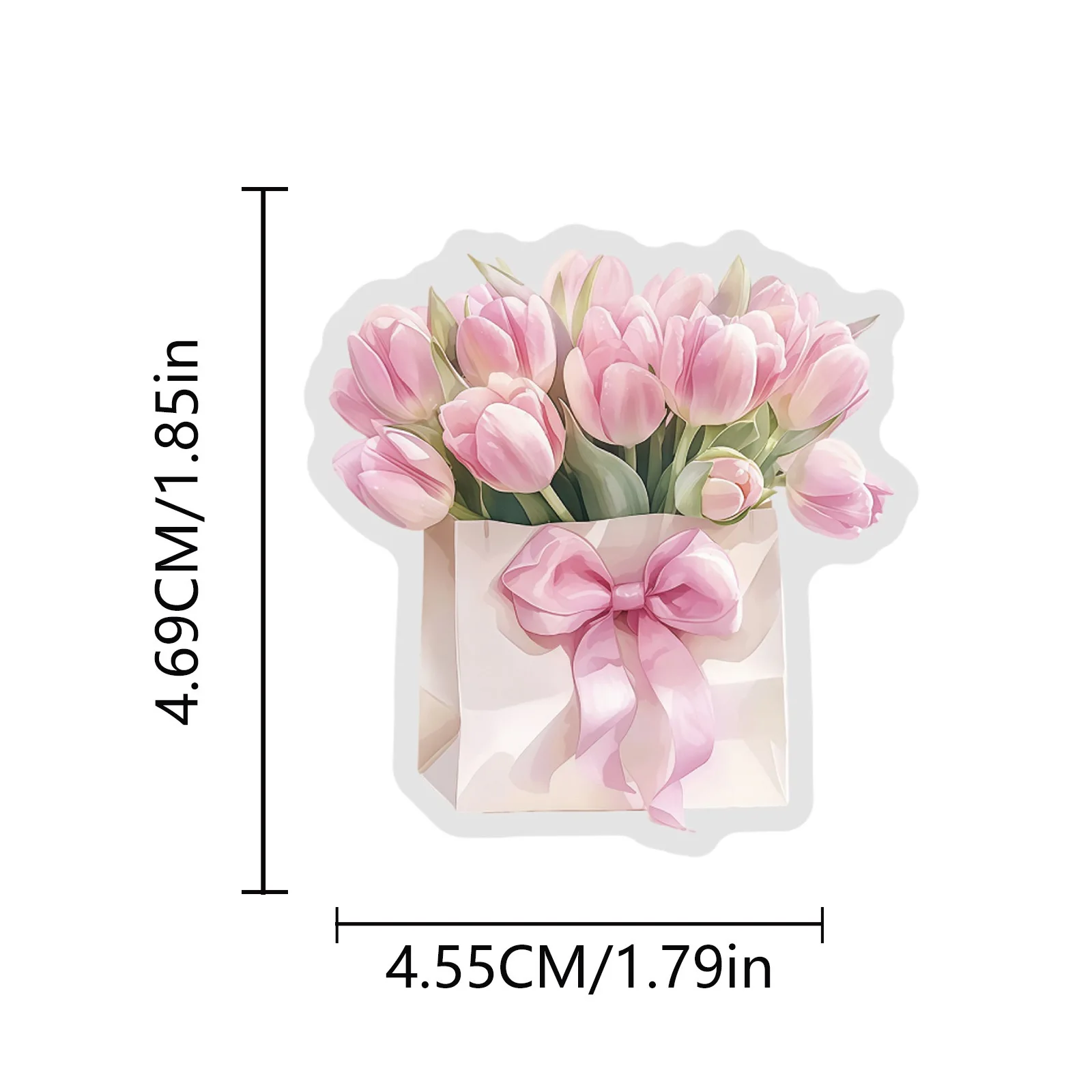 50 Stück transparente, vintage-rosa, inspirierende Aufkleber, ästhetisch, DIY, Scrapbooking, Handyhülle, Kawaii, Mädchen, Dekoration, Aufkleber, Spielzeug – Detail 6