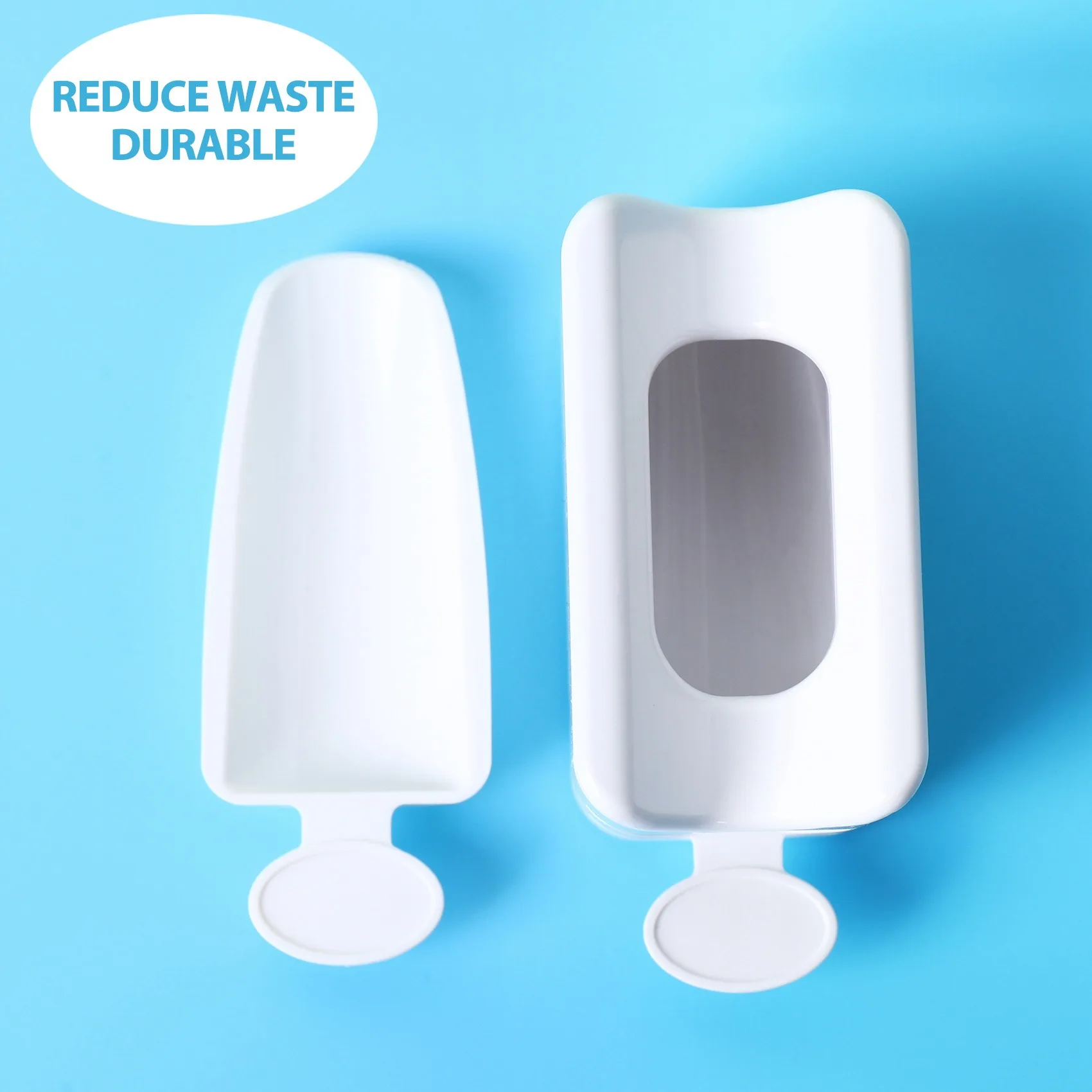 HEIßER Tragbare Tauch Pulver Recycling Tablett Nagel Werkzeuge Doppel-Schicht Praktische Nagel Schmuck Diamant Pulver Recovery Box