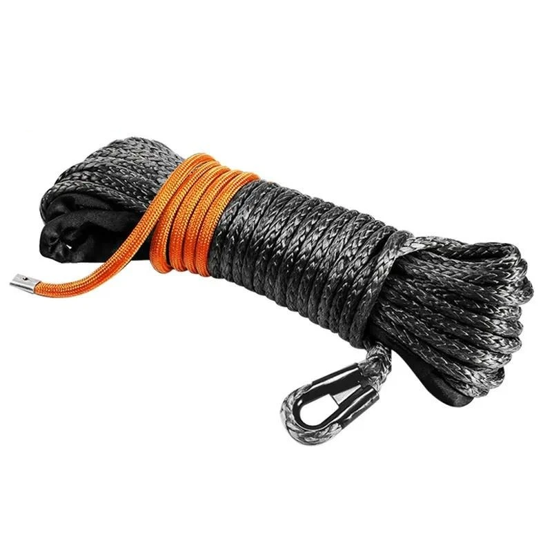 for Various Colors High Strength Off Road Vehicle Winch Rope for ATV Outdoor Traction Rescue Trailer Rope