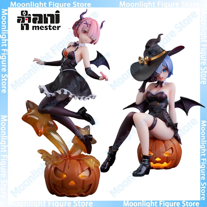 

В наличии Animaster X KDcole Ram Rem Magic Night Magician Halloween 1/7 Desktop Cute Doll Anime Figure Toy Gift Model Collection