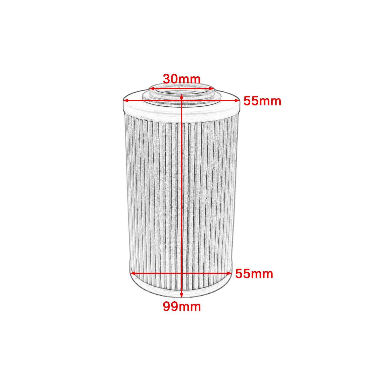For CAN-AM SPYDER RS SE5 998 2009-2012 RS-S SE5 998 2010-2012 RT SM5 A/C 998 2010-2012 Motorcycle Part Oil Filter - view 6