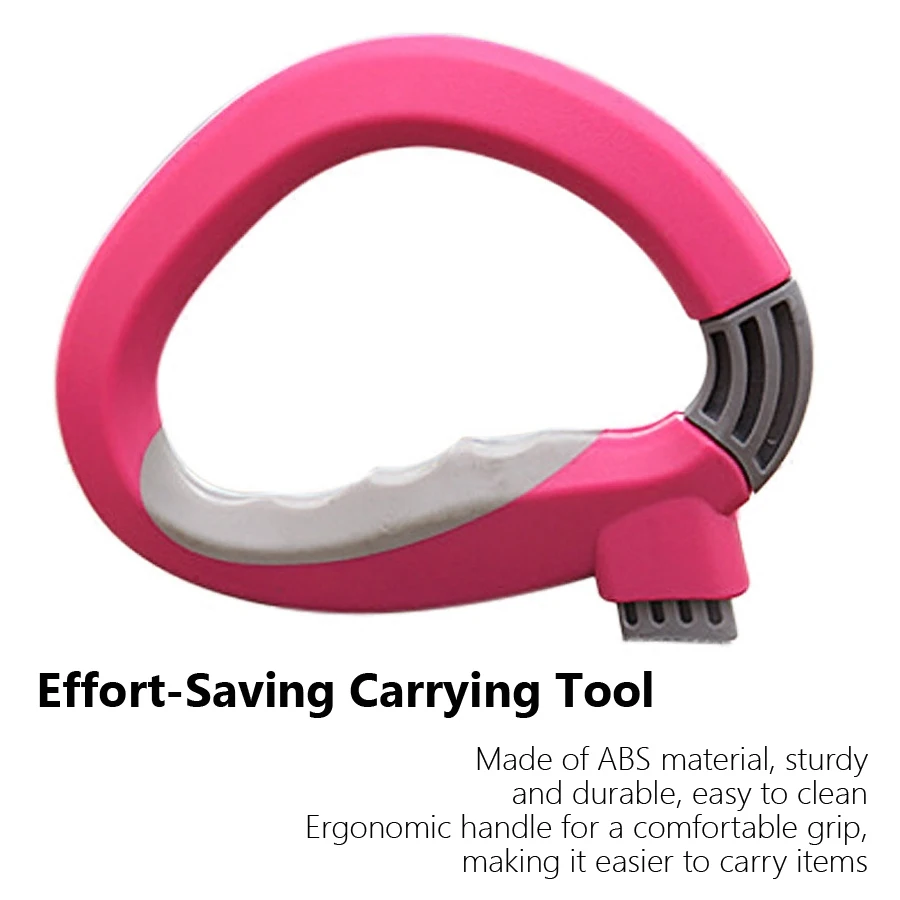 Tragbare Einkaufstaschengriffe, Tragegriffhalter, Einkaufstütenhalter, praktisches Tragegriff-Gadget – Detail 3