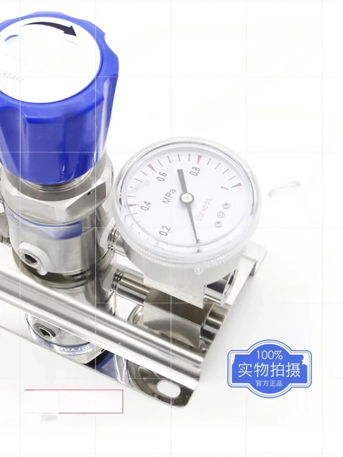 316L Stainless Steel Terminal Pressure Reducing Valve Panel Secondary Pressure Reducing Valve Instrument Manifold