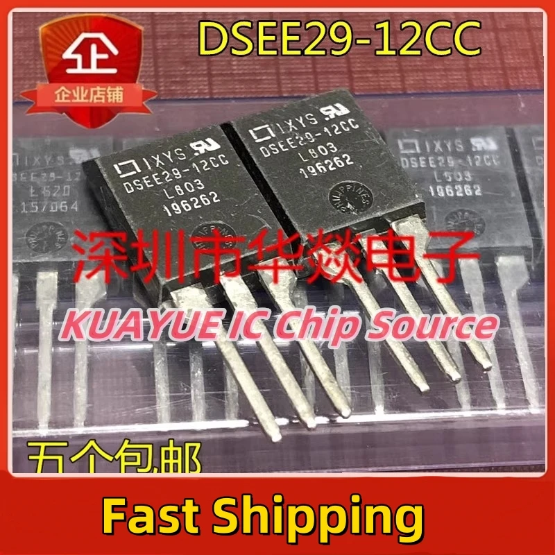 10PCS-30PCS   DSEE29-12CC   ISOPLUS220  600V  30A  Fast Shipping Quality Guarantee