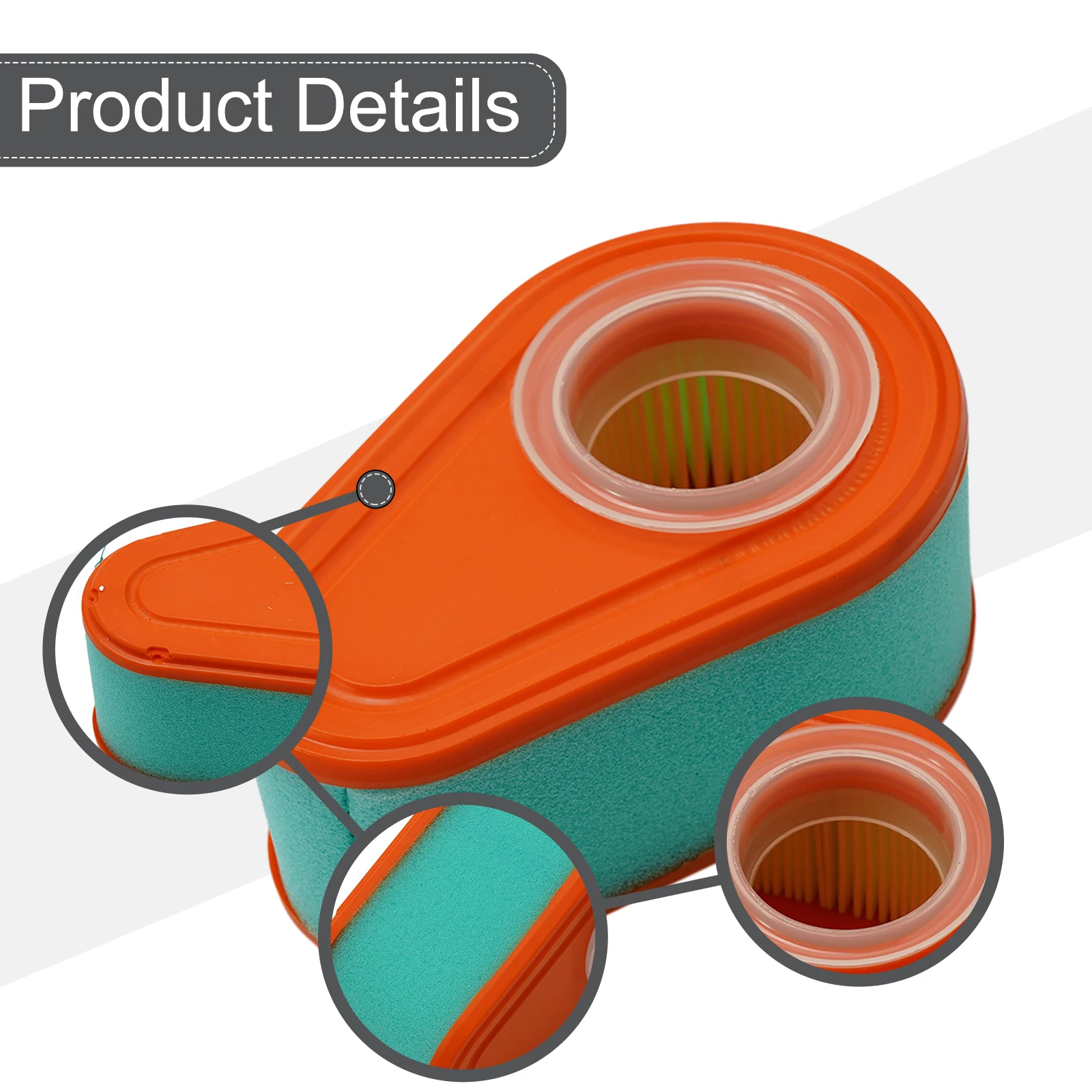 Для 792038 790388 DOV700 750 Фильтр Воздушный фильтр 1 шт. Фильтровальная бумага Длительный срок службы Пластик Практичное качество гарантировано