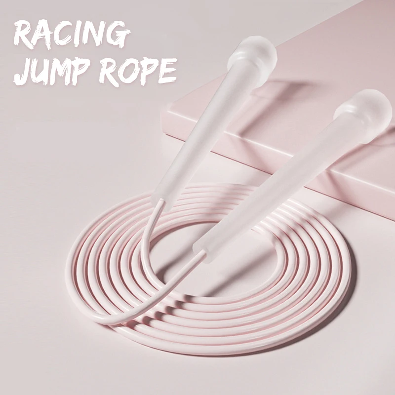 2.8M Kids Jump Rope Transparent Handle Racing Sports Equipment for Children's Physical Fitness Training