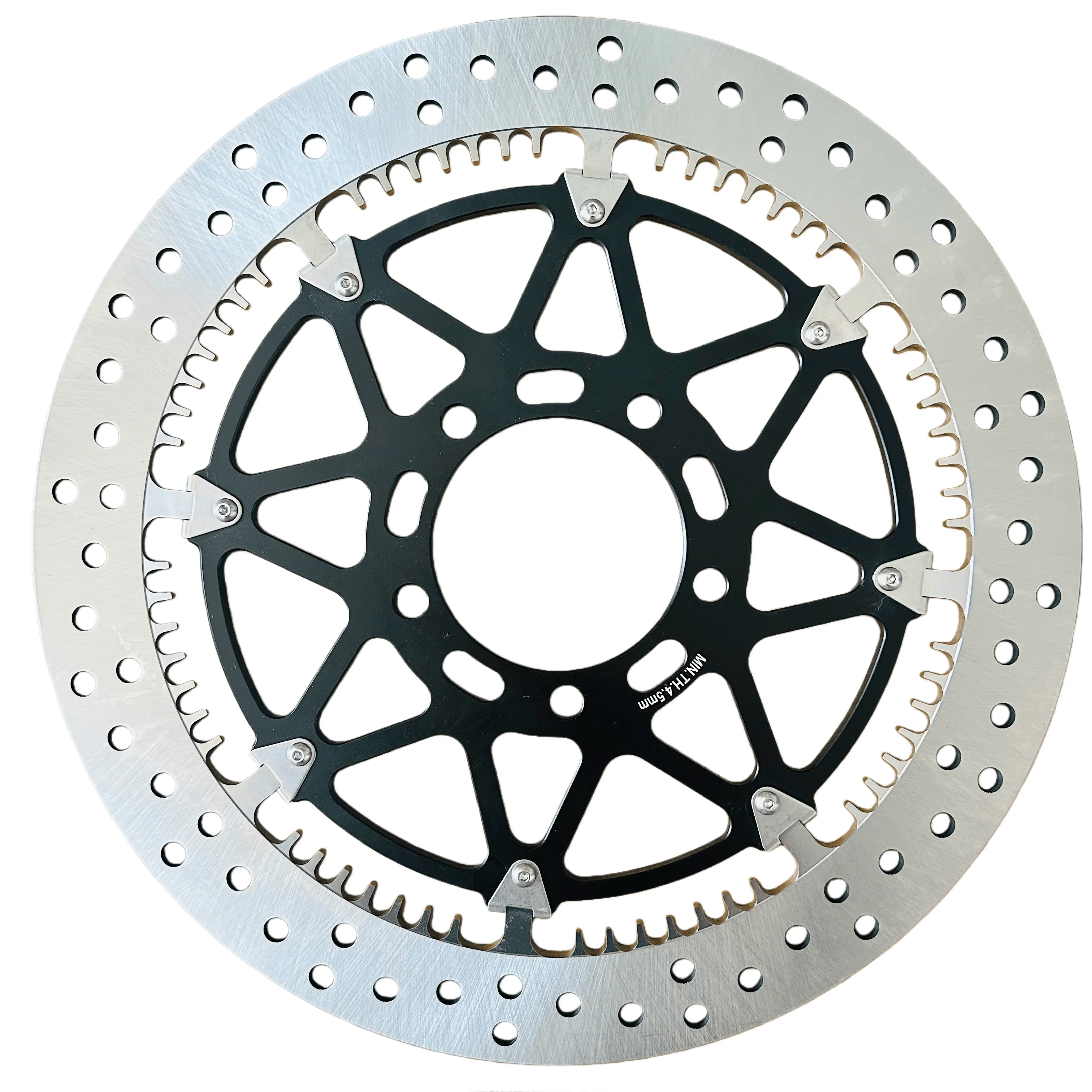 Custom 330mm T-Drive Front Full Floating Motorcycle Brake Disc for Kawasaki Ninja ZX10R 1000 ABS 19-25 ZX-10R 16-17 Non ABS