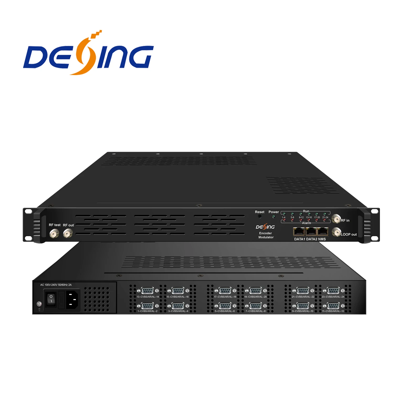 NDS3542HB CVBS DVBC DVBT Encoder Modulator With Logo Insertion