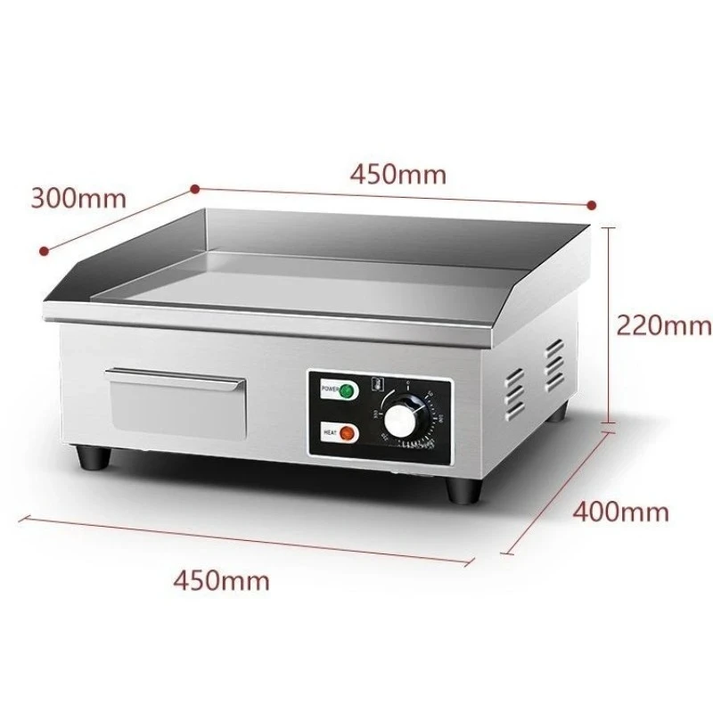 

Kitchen electric grilling stove, pancake machine, teppanyaki equipment stall, gas frying
