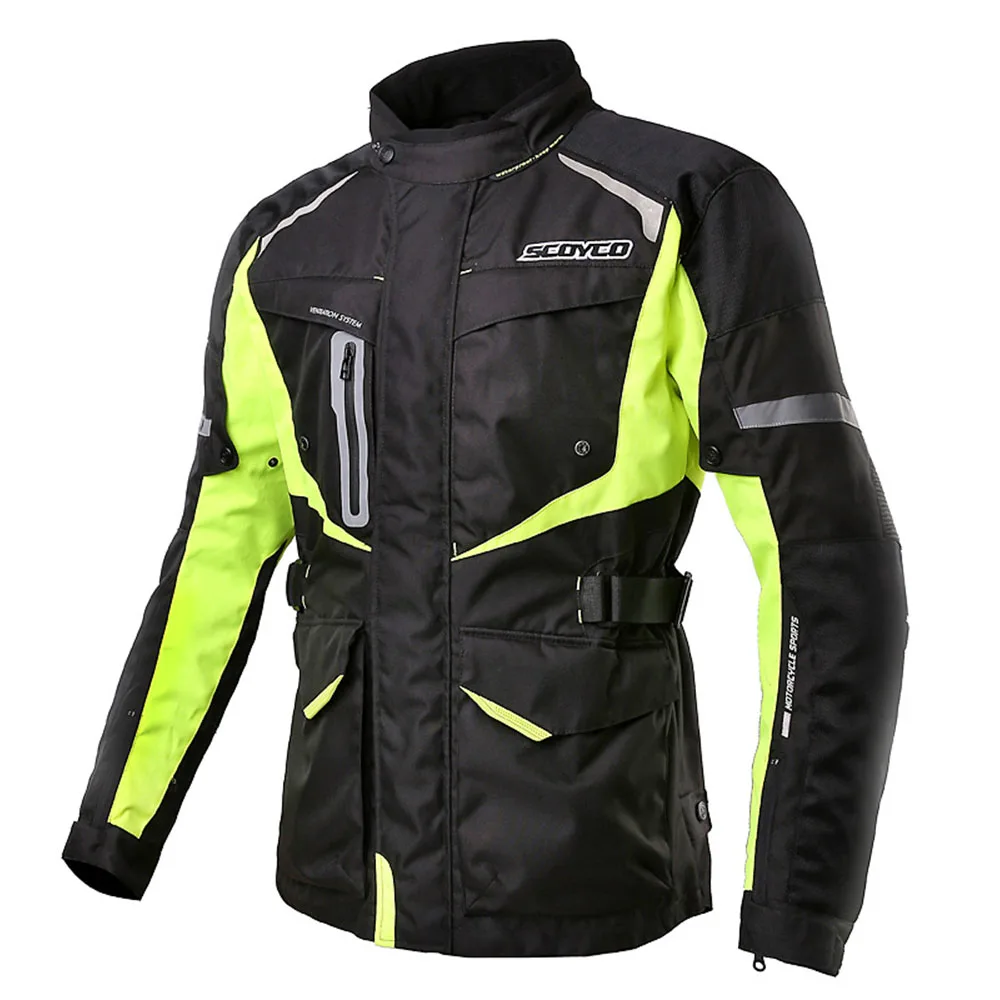 

Motorcyclist Jacket For Men Cold-proof Motorcycle Supplies Durable Windproof Rider Jacket Biker Suit Men Motorcycle Supplies