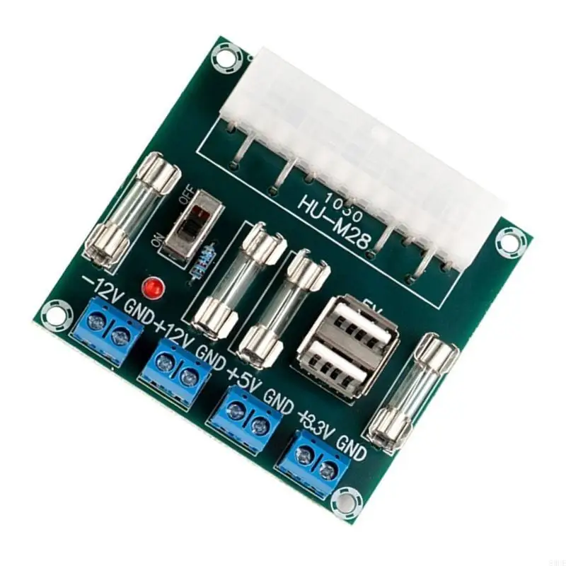 Praktische bureaubladverlensingsbord 24 -pin desktop power adapter 83ce