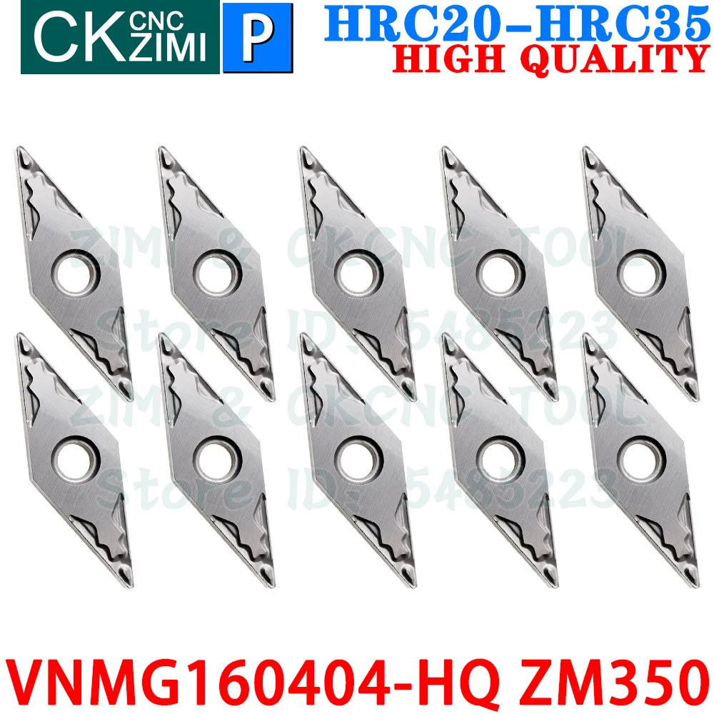 VNMG160404-HQ ZM350 VNMG 160404 HQ ZM350 إدراجات سيرميت أدوات إدراج تحول الخارجية  طن متري VNMG1604 VNMG 1604 HQ VNMG331 VNMG 331 HQ طن متري لمسة نهائية باستخدام الحاسب الآلي مخرطة معدنية أدوات القطع للصلب