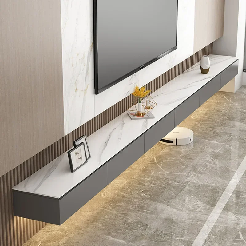 Organizador universal tv stands centro nordic prateleira piso lareira branco nordic salão de tv mesa luxo muebles móveis para casa