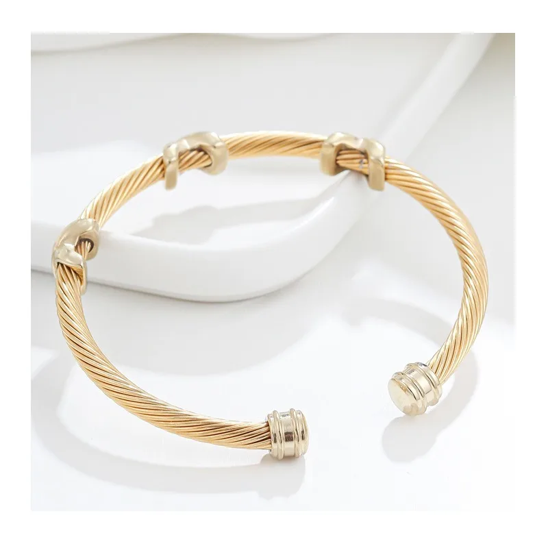 

Браслет в стиле интернет-знаменитостей, персонализированный, с эффектом скручивания, унисекс, регулируемый, нишевый дизайн, парный браслет