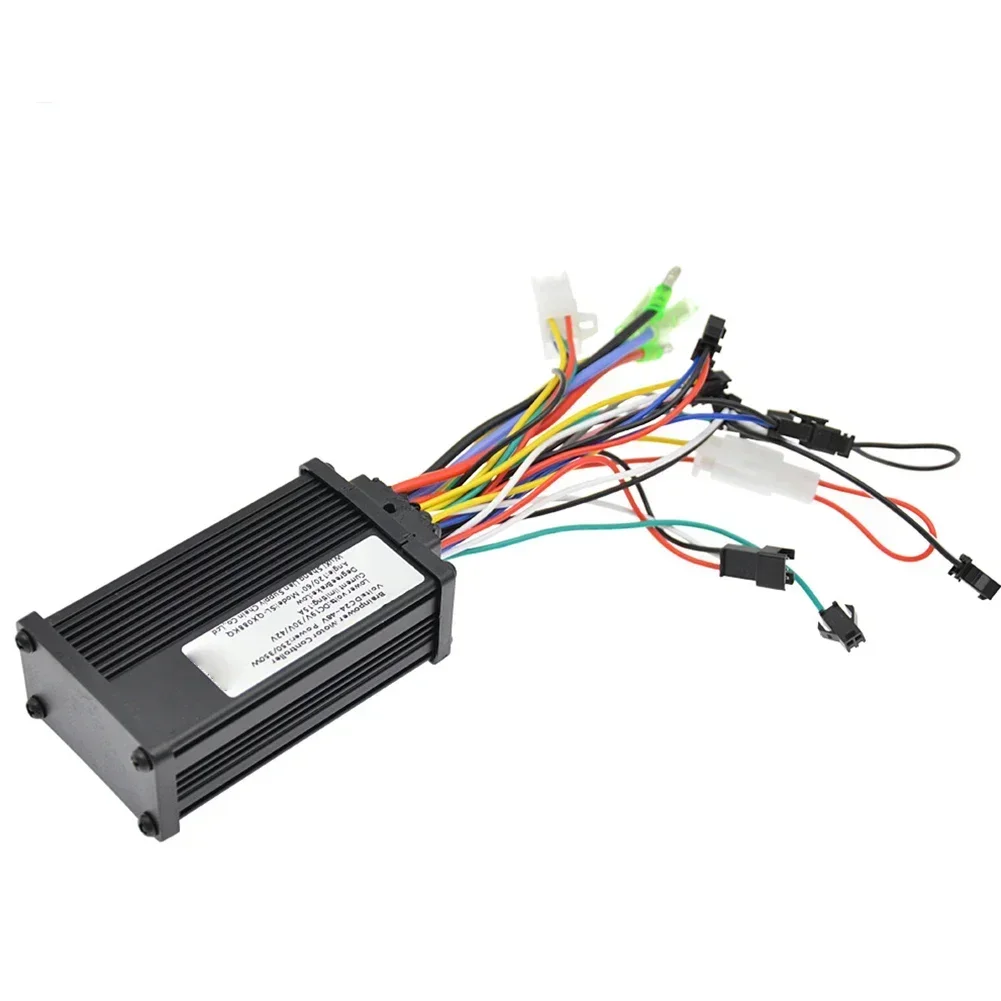 Electric Bike Controller Sine Wave Intelligent Brushless DC Motor Controller 24V 48V Compatible with 250W/350W Motors