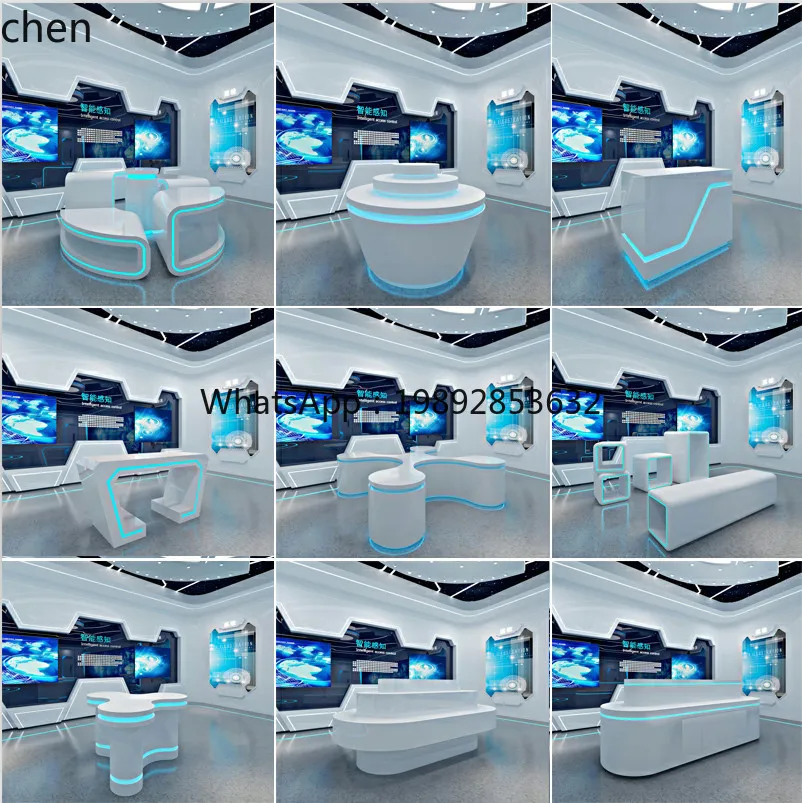 W1  product display cabinet creative luminous multi-layer cabinet display stand