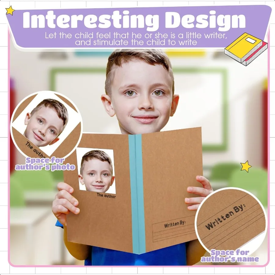 60 قطعة دفتر التكوين الأساسي 9 3 4x7 1 2 بوصة مجلة العودة إلى المدرسة يطير K2 دفتر الكتابة الابتدائية للطلاب Dra