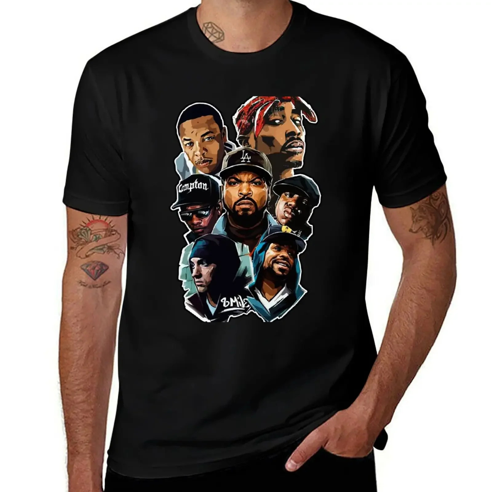classic rappers T-Shirt shirts graphic man clothes men clothes