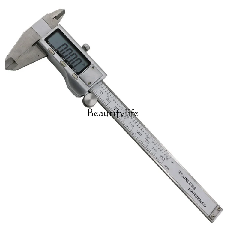 

Calliper with Electronic Digital Display High Precision Industrial Vernier Caliper Stainless Steel Household Measuring Scale