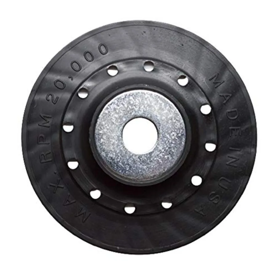 4 1/2 Inch Sanding Disc Backing Pads, Resin Fiber Disc Polishing Pad for Grinding, Sanding, Stripping on Wood, Metal, 7/8