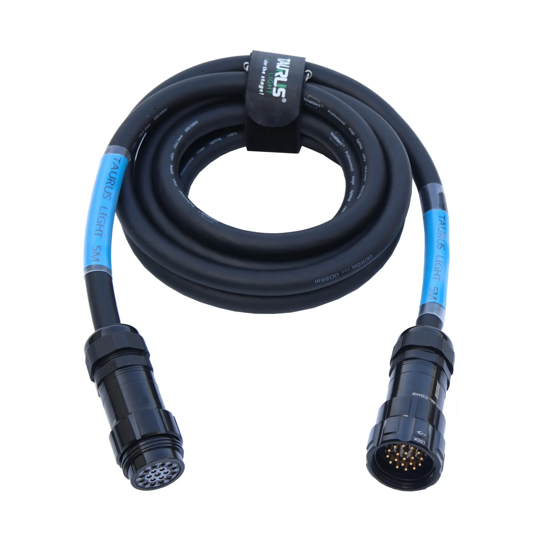 19Pin Socapex Cable With Multipin Male to Female Connectors