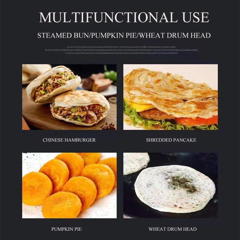 Hot Sale Commercial Pizza Dough Flattening Press Machine Cake Flatten Flat Press Machine Electric Roti Maker Chapati Machine