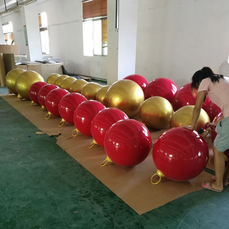 Bright Ball 60-300cm Fiberglass  Christmas Tree Ornament,Ornament