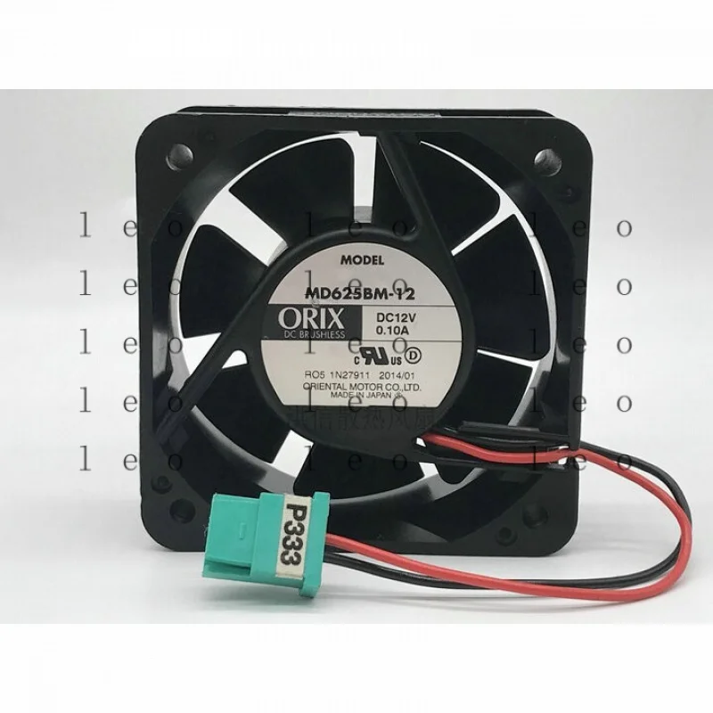 

ORIX 6025 MD625BM-12 12V 0.10A 6CM 60mm axial fan