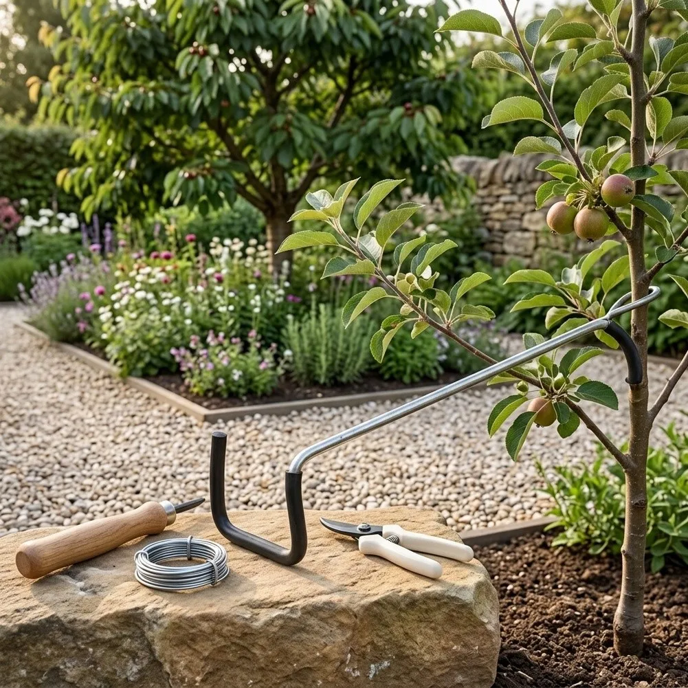 10 Piece Fruit Tree Limb Spreader for Orchard Maintenance and Home Garden Use to Guide Branch Development Naturally