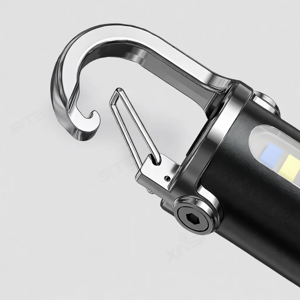 Mini Led Keychain Light Outdoor Camping Emergency Flashlight Multifunctional Portable Power Bank Lantern Hiking Survival Lamp