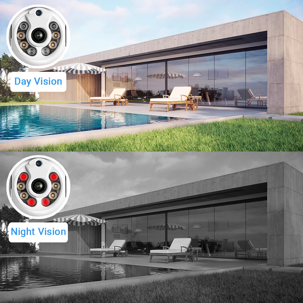 2K 1080P AHD Camera 3.6MM Lens IR Nightvision Mini PTZ Dome Camera IP66 Waterproof Outdoor CCTV Surveillance Camera