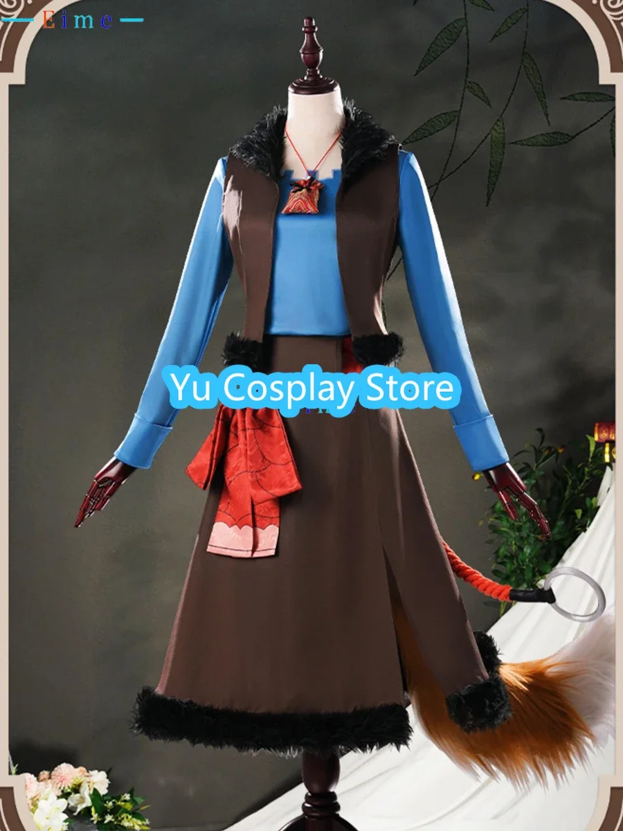 

Yu-Cosplay Holo Cosplay Costume Anime Spice And Wolf Cosplay Suit Party Clothing Halloween Carnival Uniforms Anime Outfits Custo