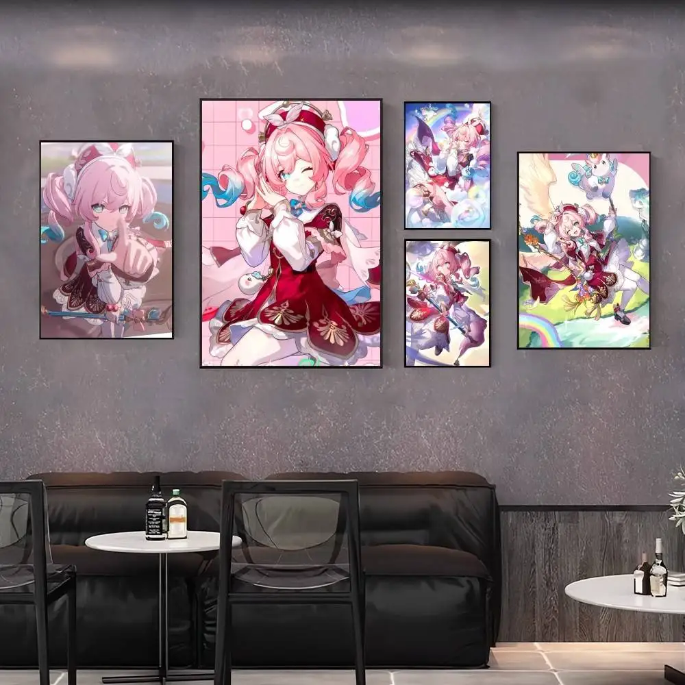 

Hyacine Honkai Star Rail плакат галерея украшения дома наклейки на стену гостиная спальня подарки