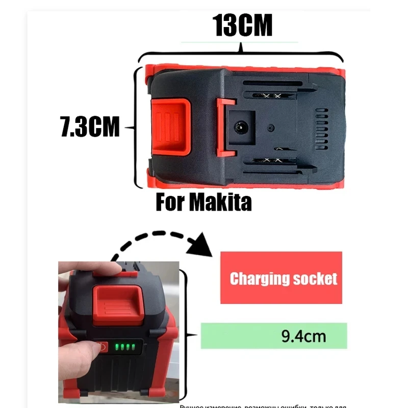 21700 PLUS for Makita Tool Power Battery, 15 Cells with Multiple Protections
