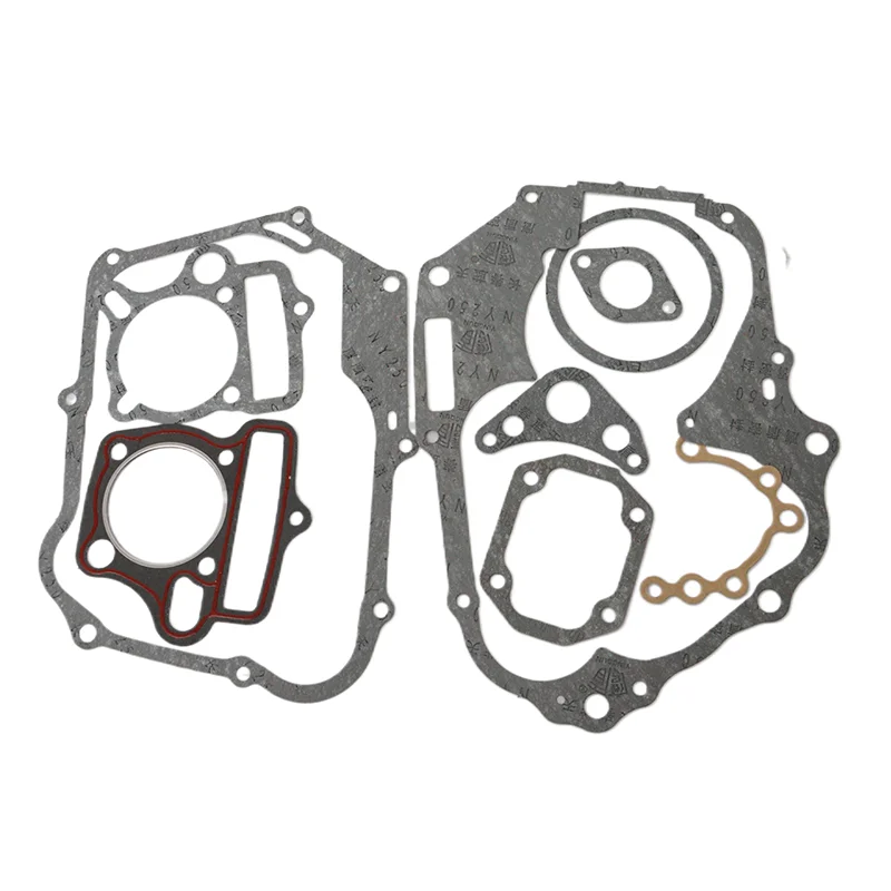 AliExpress NONE Motorcycle 70 90 110 125cc Horizontal Engine Gaskets Cylinder Piston Gasket Set For ZongShen Loncin Lifan Kayo Dirt Pit Bike ATV