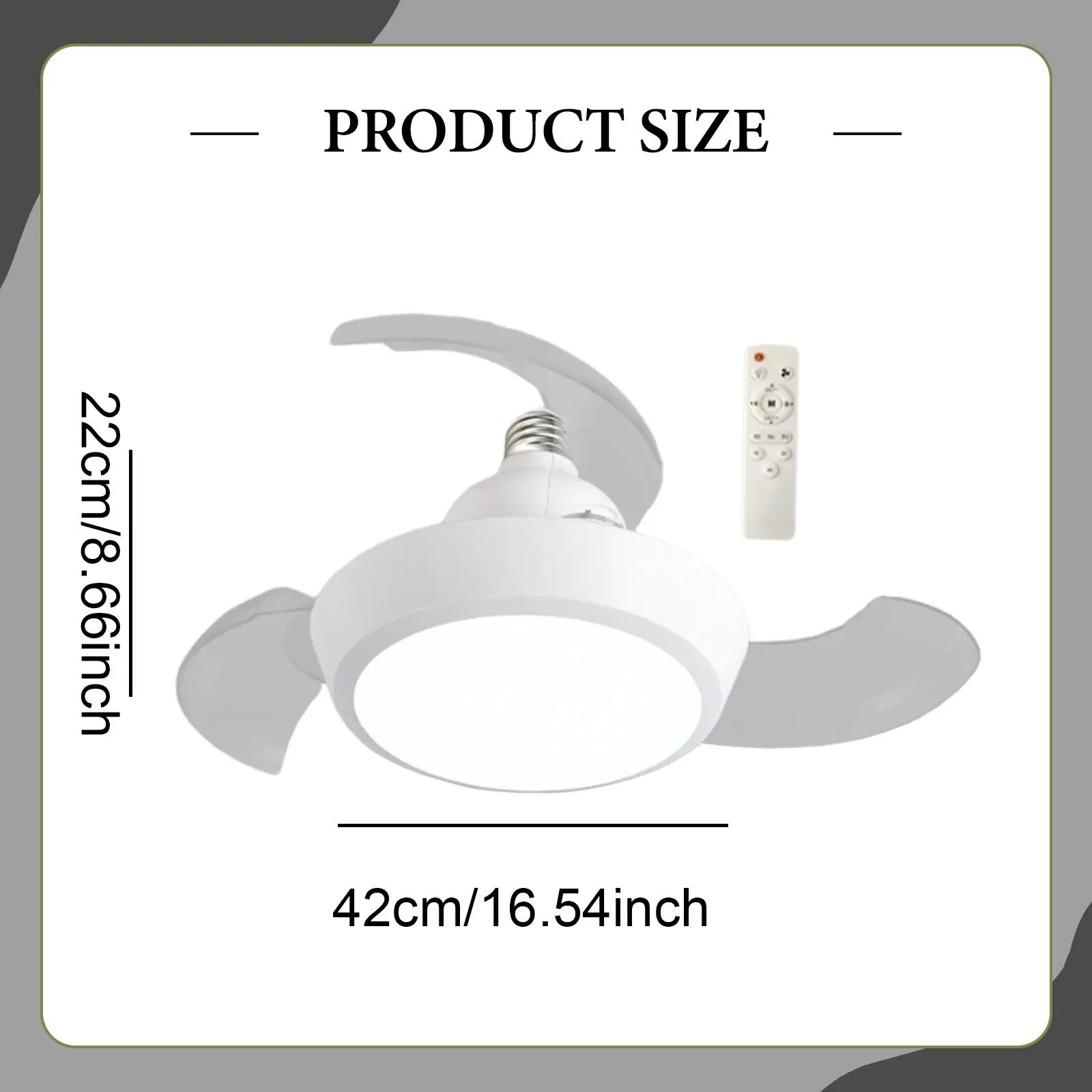 Ceiling Fan Light Fixture Pendant Light for Living Room Restaurant Apartment