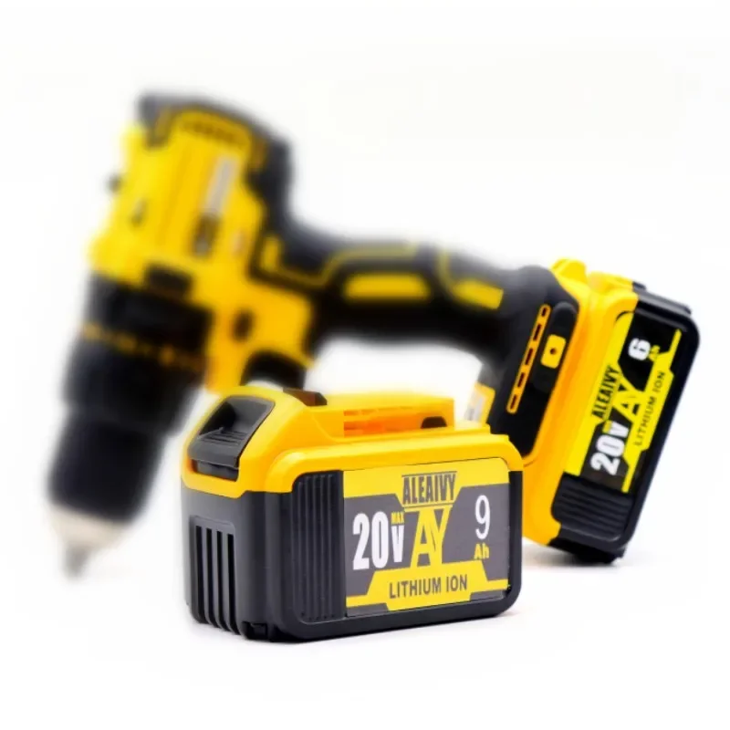 100% Brand New for Dewalt Electric Tool 20V 6Ah/9Ah Lithium-ion Battery Replaceable DCB205 DCB201 DCB203 DCB206-2 DCB205-2