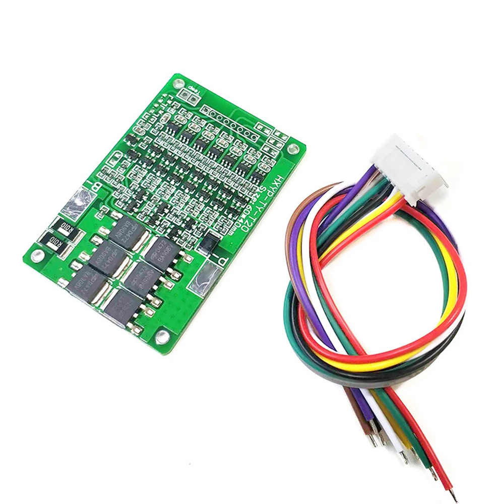 7S 29.4V BMS Lithium Battery Protection Board Charger Module with Balance for 18650 Li-ion Lithium Battery 15A