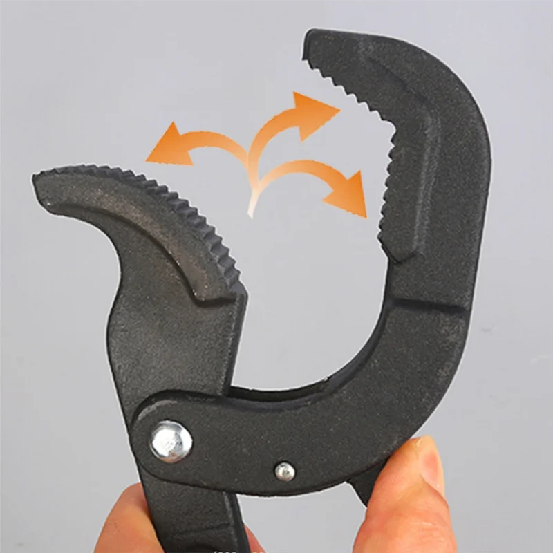 مفتاح ربط سريع لأنابيب المياه، مفتاح ربط صغير متعدد الوظائف، مجموعة مفاتيح قابلة للتعديل من الفولاذ