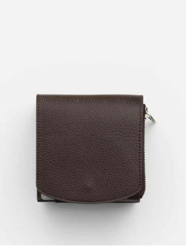  Coin Purse Unisex Leather Wallet Simple Multifunctional Compact Design Spring 2026 New Style Japanese Style Handbag Acce...