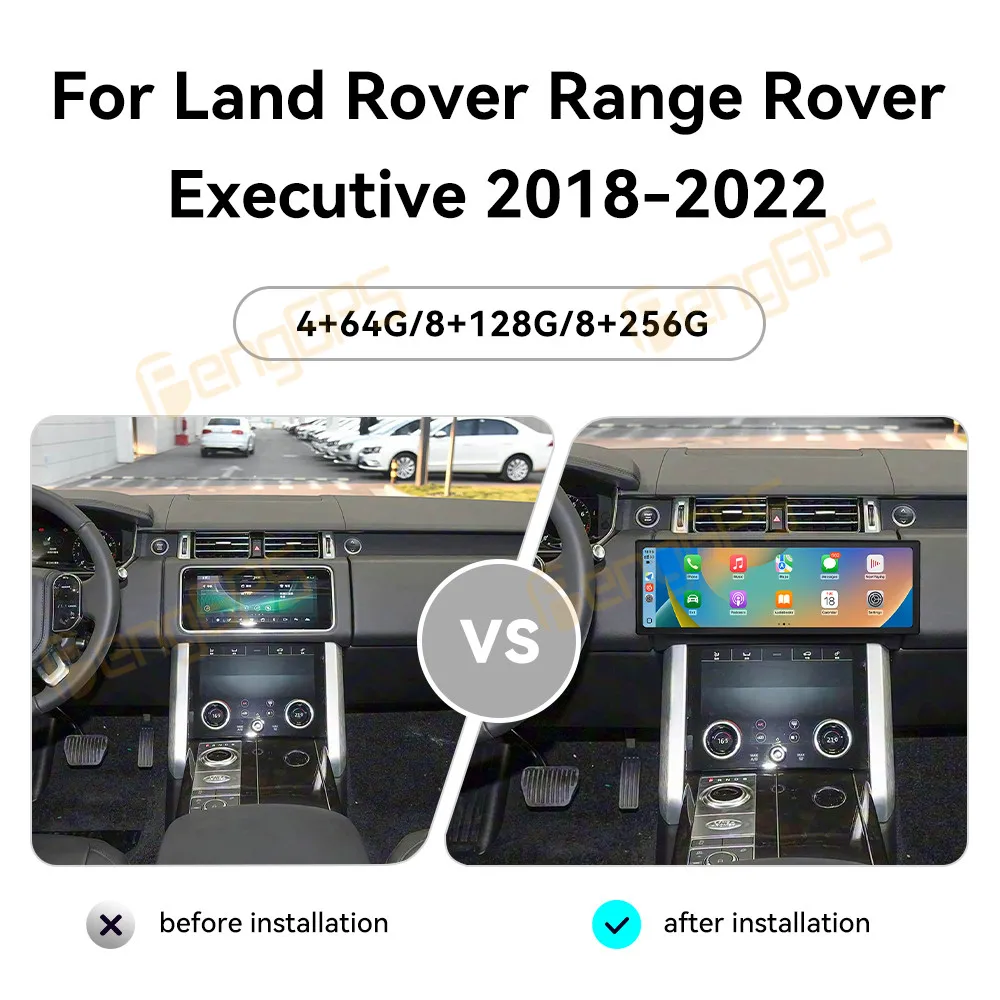 14.9 Inch Screen Car Radio For Land Rover Range Rover Executive 2018-2022 Android Auto GPS Navigation Multimedia Stereo Receiver