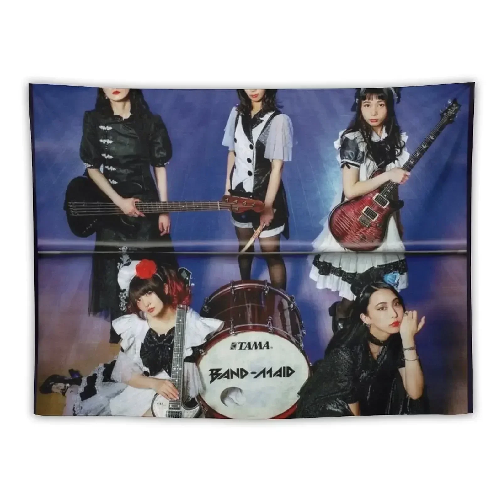 

Group Band Maid Tapestry Decoration Wall Wall Decoration Bed Room Decoration Tapestry
