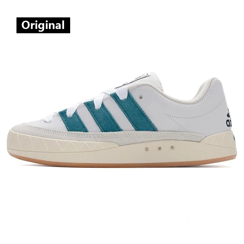 Adidas clover sepatu pria dan wanita, sneaker olahraga musim gugur 2024, kasual low-top ID3935