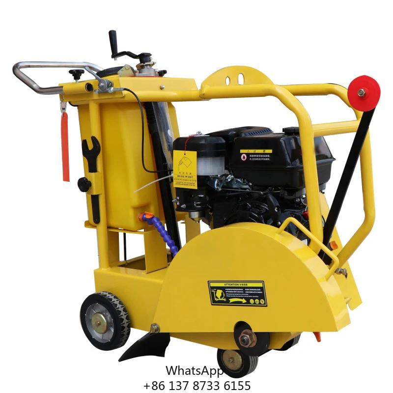 Remote Control Walk-Behind Electric Road Floor Cutter Saw Machine Automatic Asphalt & Concrete Cutter