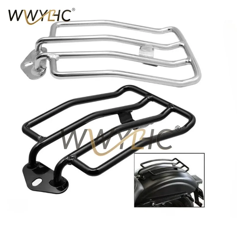 Motorbike Rear Carrier Shelf Support Frame For XL883 1200 X48