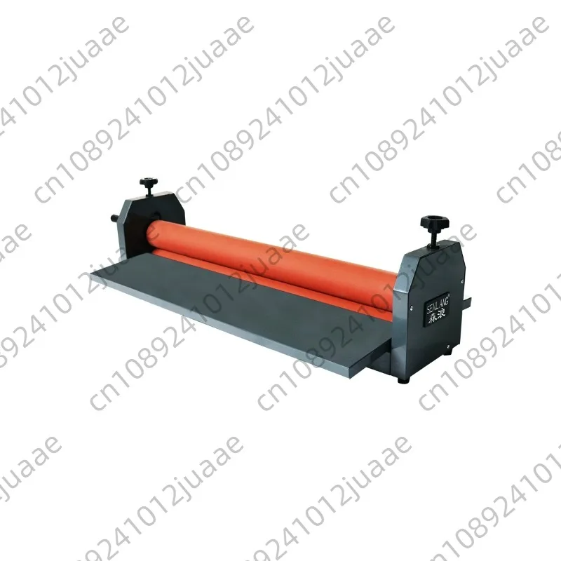 147*41*27* cm Cold Laminator Machine Manual Vinyl Photo Film Cold Laminator Hand Crank Pressure Cold Roll Laminator