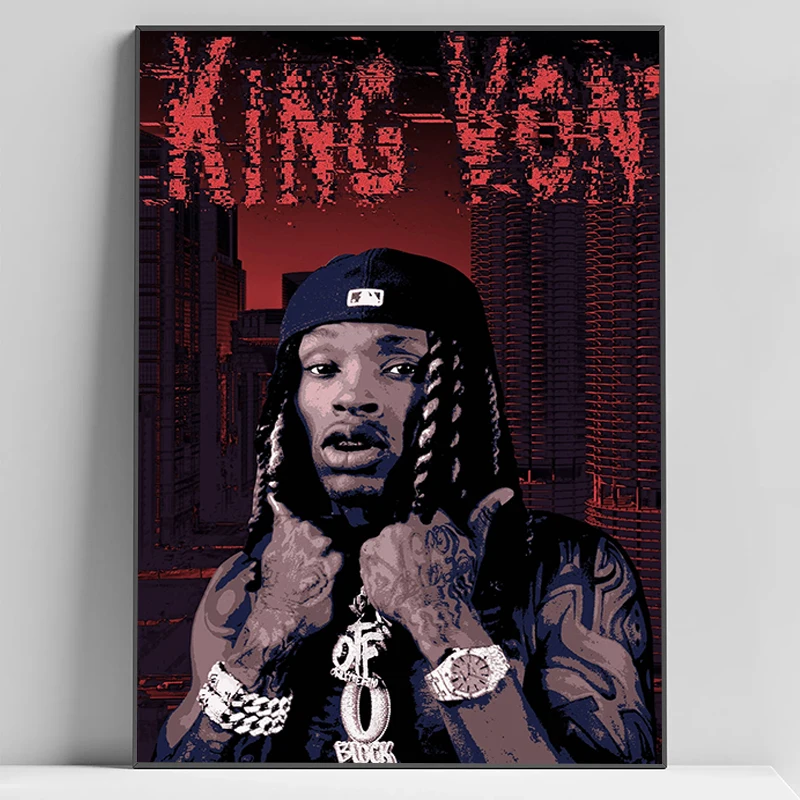 K-King Grandson Von Rapper Poster Wall Posters Room Decor Vintage Bedroom Decoration Art Mural Decorative Paintings Home Tableau