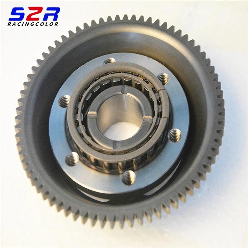 

Motorcycle Engine Spare Parts Bearing Gear Flywheel Starter Clutch Outer Oneway Gear ASSY For YAMAHA YBR250 Drive Clutch Assy