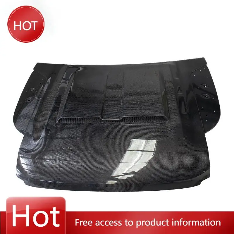 

Новый передний капот из углеродного волокна для Defender, внешние автомобильные аксессуары из углеродного волокна